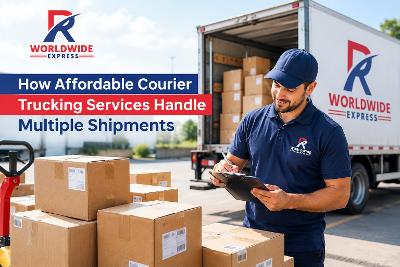 How Affordable Courier Trucking Services Simplify Multiple Shipments
